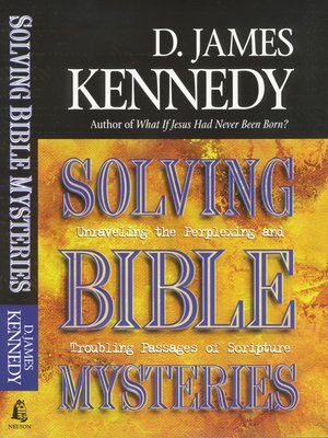 cover image of Solving Bible Mysteries